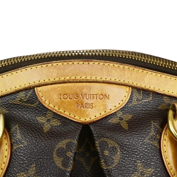 LOUIS VUITTON Tivoli PM Hand Bag Monogram Leather Brown France - Picture 10 of 16